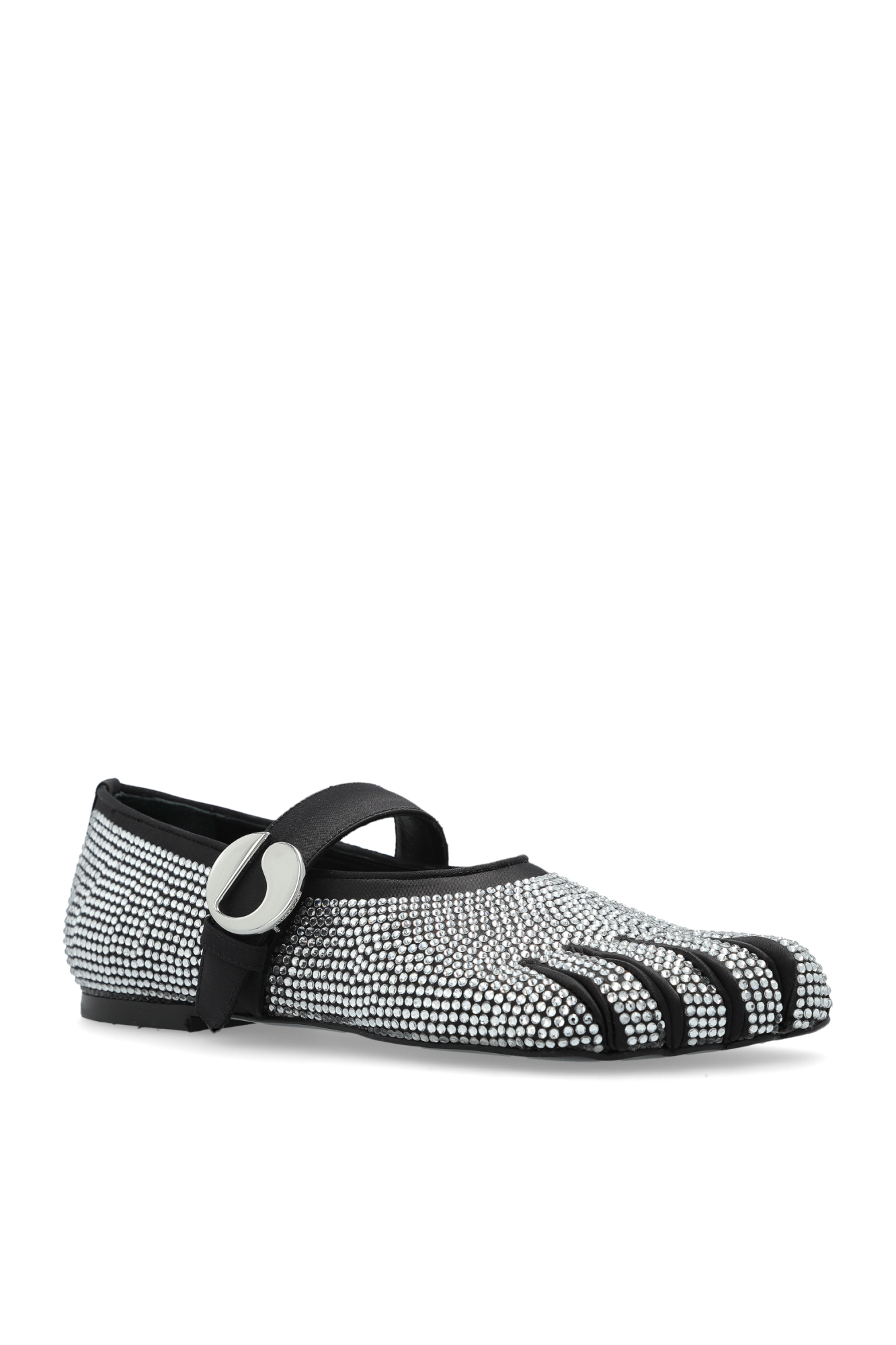 【関税込み】Ballerinas - Coperni - Synthetic - Black/Silver Ballerina Belt Flat – Coperni